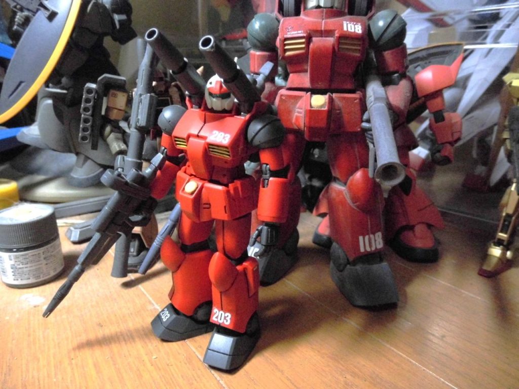 HGガンキャノン２０３号機–3枚目/制作者：福田政幸