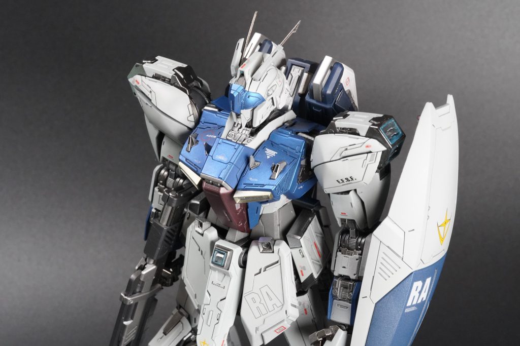 ラストはモデグラ風ななめ俯瞰で。ちょっとヘンテコな作例ですが、最後まで見ていただき、ありがとうございました!!次回作も、ヘタレモデラーでも盛りまくれる、Fusion+3Dプリンターというチートコンビの可能性を探っていきたいと思います!