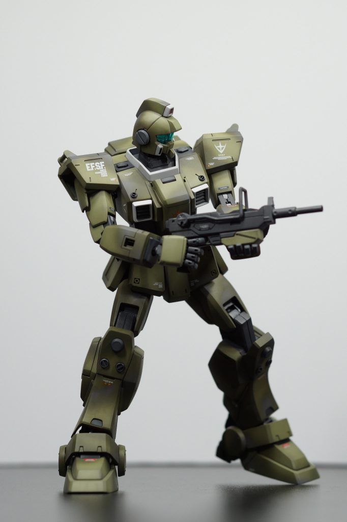 MG陸戦型ジム・スナイパーRGM-79G–3枚目/制作者：@bhoylhogro