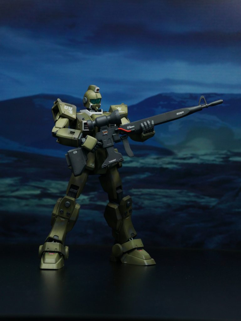 MG陸戦型ジム・スナイパーRGM-79G–3枚目/制作者：@bhoylhogro