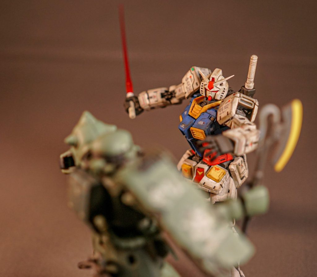 ドアン専用ザクとの戦い！！