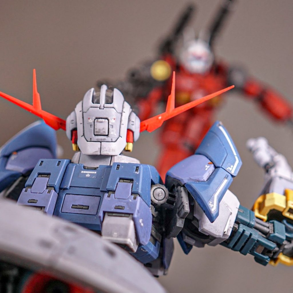 せっかくなので、ガンキャノンと対決