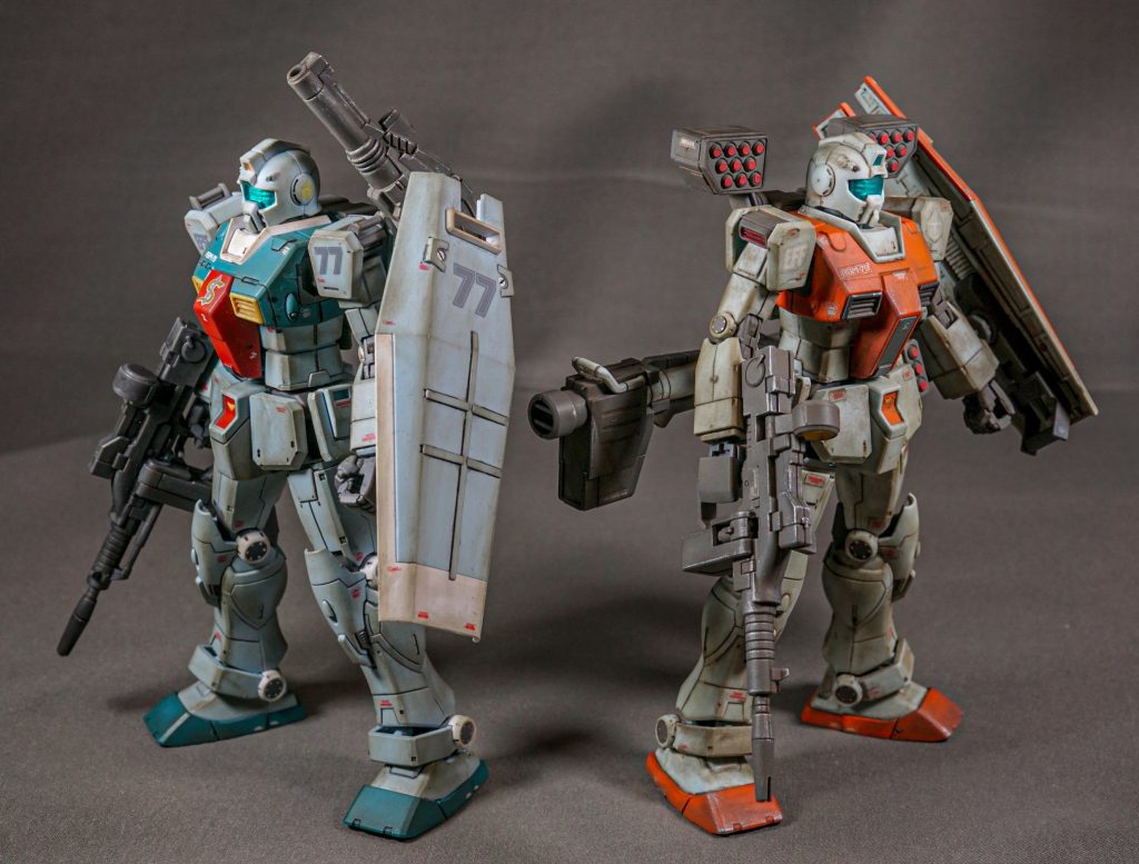 ショルダーキャノンはスレッガージムに搭載してみました