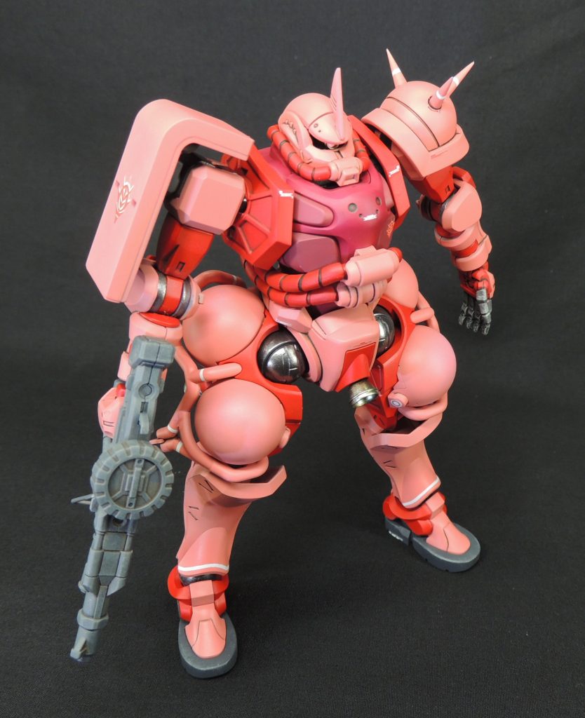 1/144ＭＳ-06Ｓシャア専用ザク(ジークアクス版)–3枚目/制作者：あやぽん