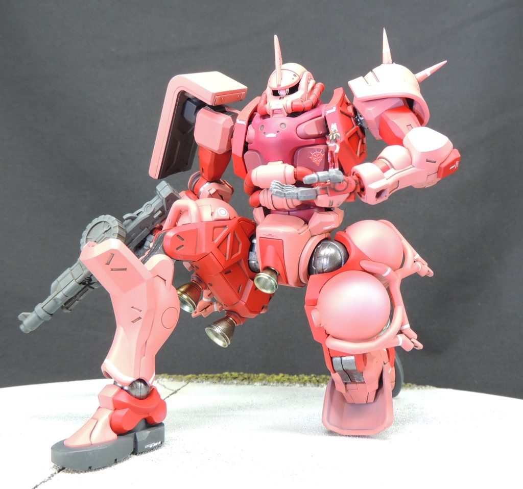 1/144ＭＳ-06Ｓシャア専用ザク(ジークアクス版)–5枚目/制作者：あやぽん