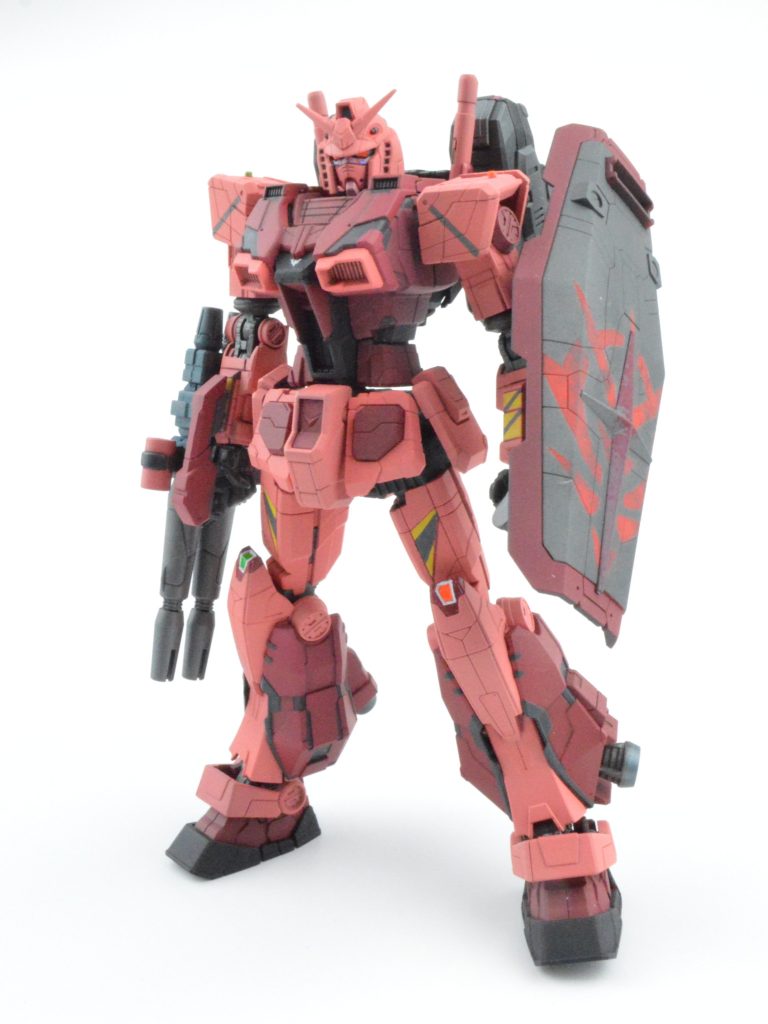 せっかくなので高機動パックの方も色合わせで作成しました