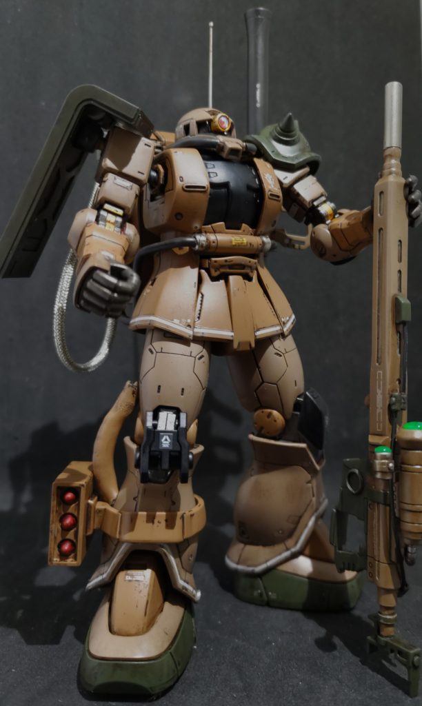 スナイパーなのに、かなり重装備になってしまいました(^_^;) 