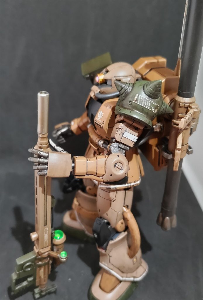 ザクⅡ スナイパー陸戦仕様–4枚目/制作者：たぁーさん