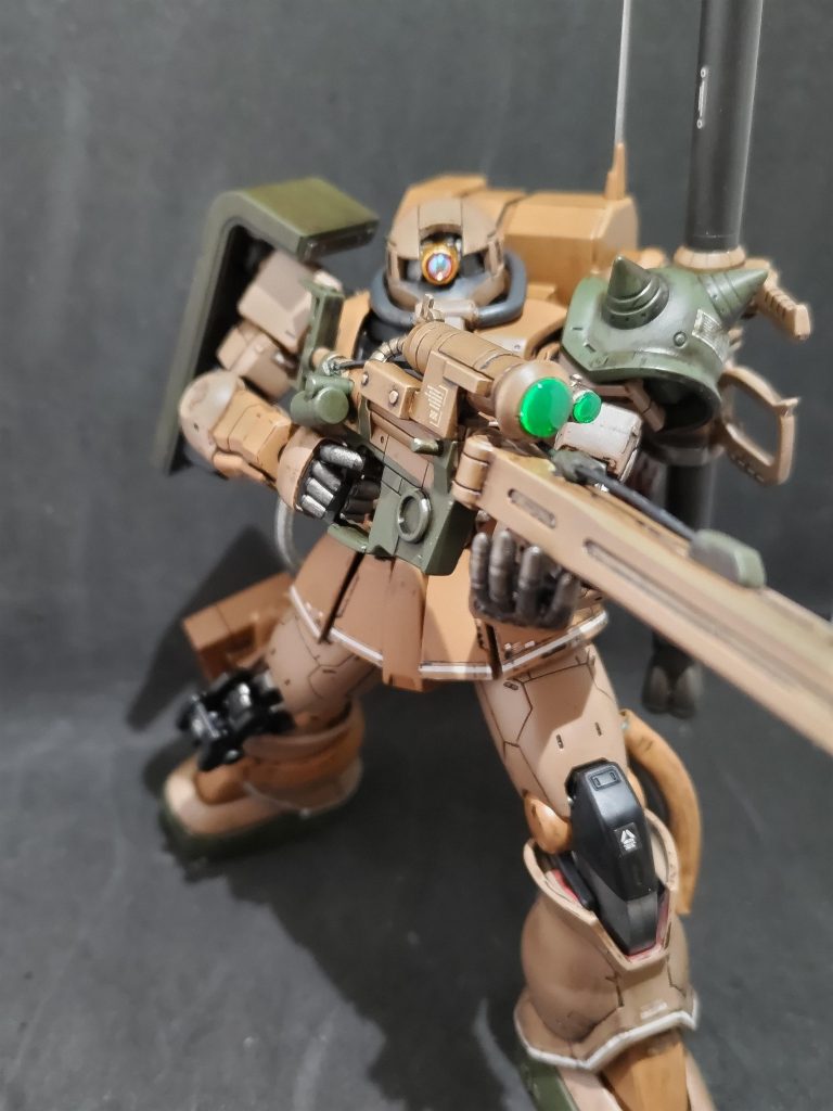 ザクⅡ スナイパー陸戦仕様–7枚目/制作者：たぁーさん