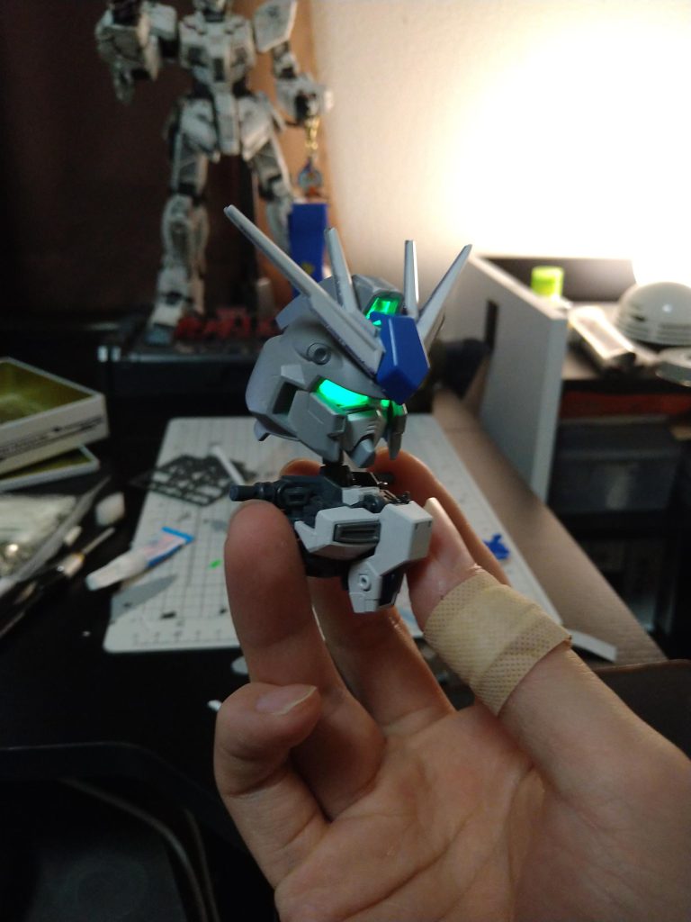 作品名：<p>ハイニューガンダム制作中！ RG、SD、ミキシングでフル装備予定！</p>