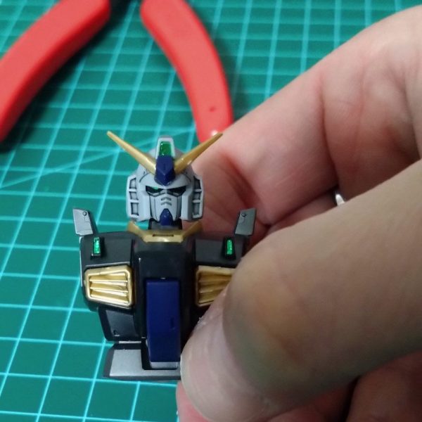 HG1/144　ガンダムMk2…スミ入れ途中で自分が老眼だと言うことに気付く46歳…    