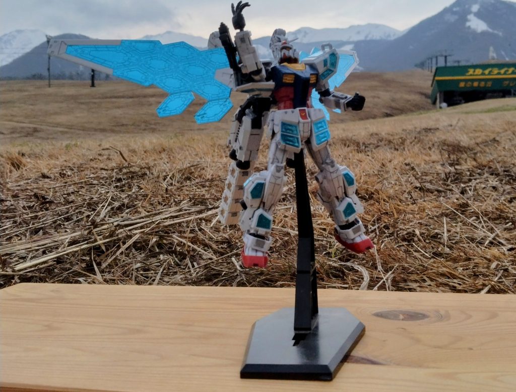 万博ガンダム完成