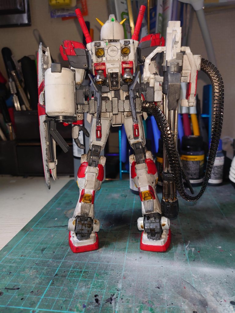 塗装後リアビュー