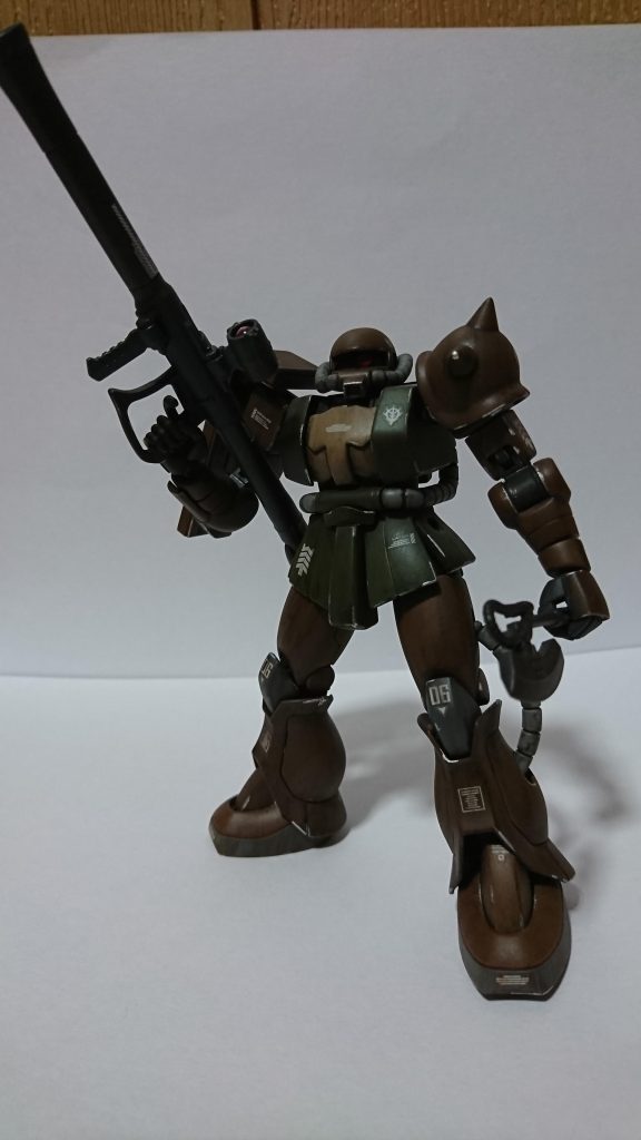最後に軍警ザクはサイコガンダムMk-Ⅱが完成してからになると思います;(途中、ゾイドや美少女プラモ作る時間も挟むので更にかかるかもですが;)