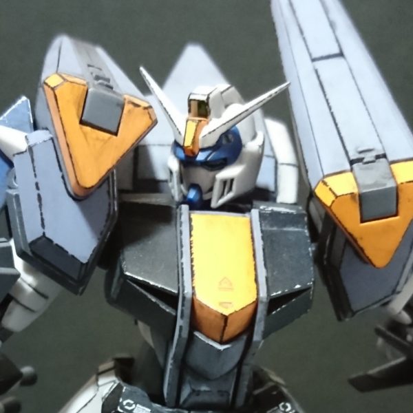 HGCEデュエルブリッツガンダム(ウェザリングあり)