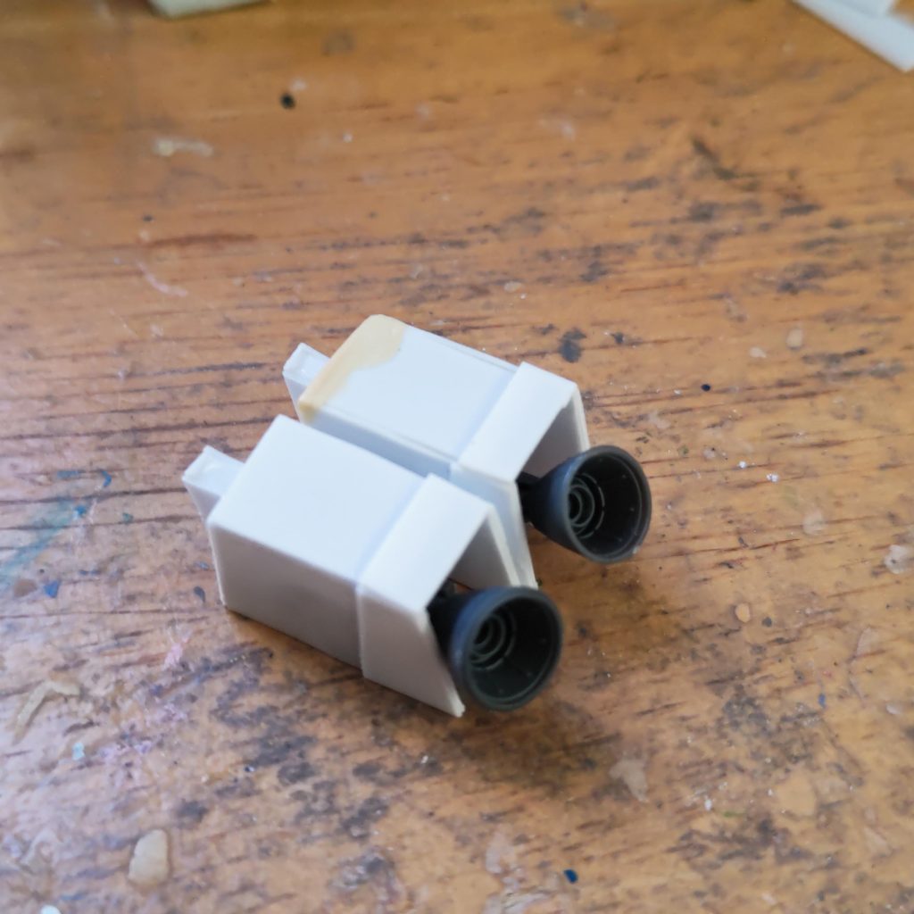 背面はほぼ自作