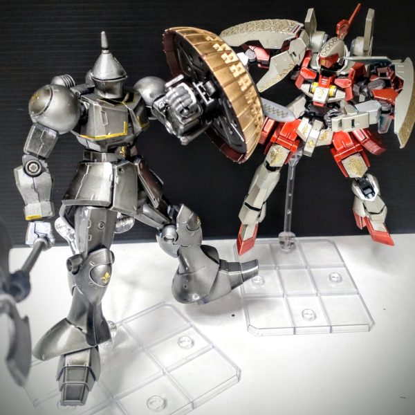 若騎士グレイズリッター（対老騎士ギャン）