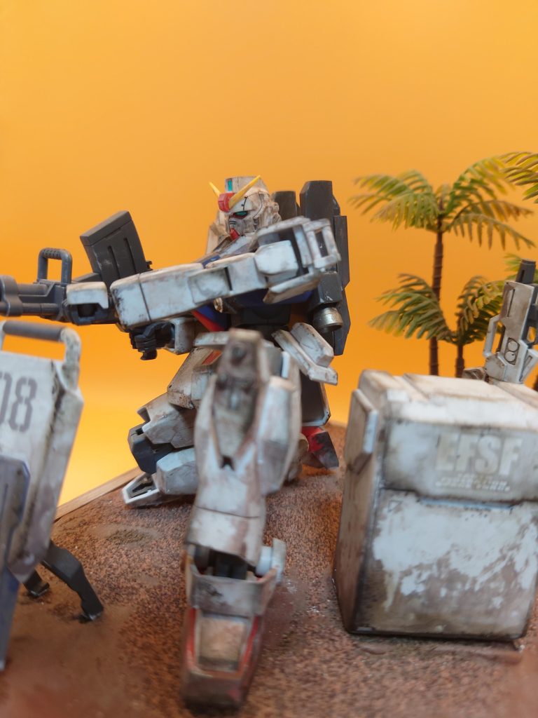 陸戦型ガンダム–5枚目/制作者：rikuaki