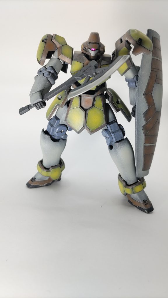 ヒートトマホークを構えてマグアナックが近接武器を使ってる記憶がなく、何だか新鮮。