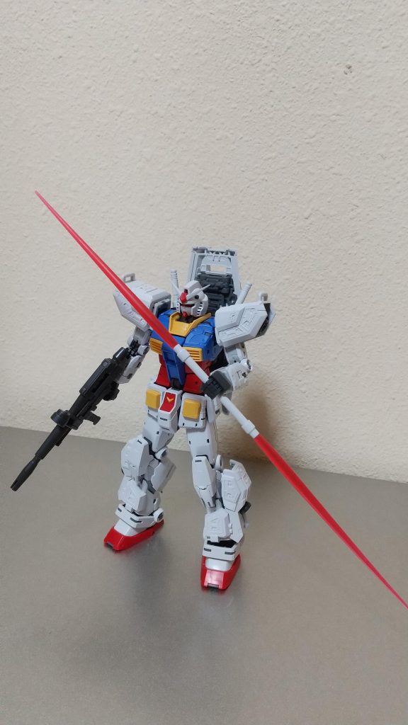 ガンダムブレイカー４で気に入った武器「ラケルタビームサーベル」を持たせました。