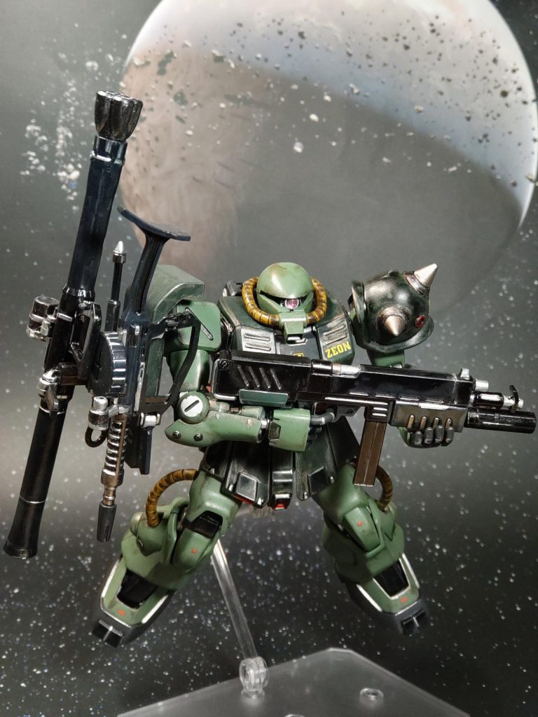 バーニィ出撃❗️隊長が残してくれたこの大量の武器で、今日こそあいつを仕留めてやる‼️