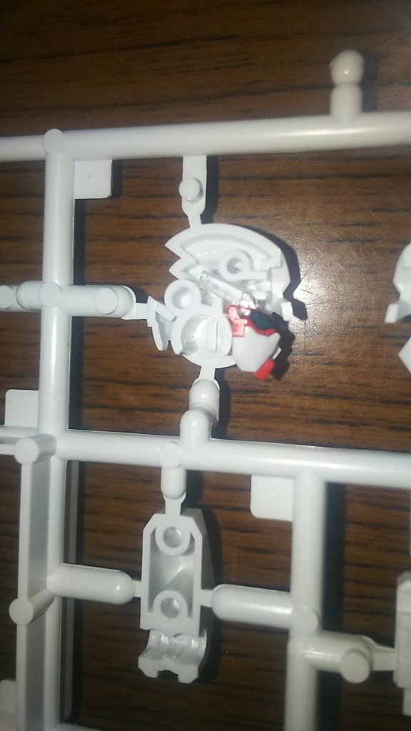 顔もエクシアとクアンタのニコイチなんですヨ😊個人的には上手く纏まった方だと思っているのですが…如何ですかねぇ😅💦