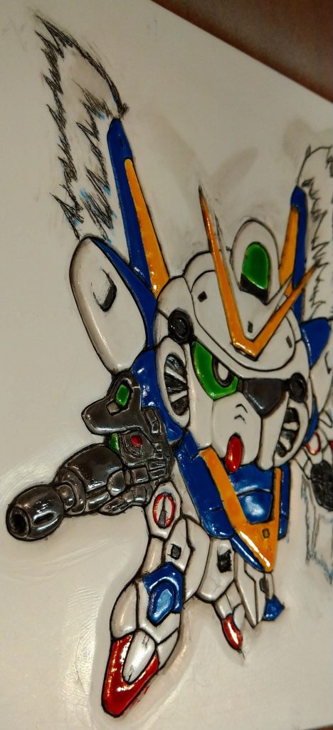 全塗りして決めよう。。。 🙄🙄🙄🙄 たぶん　黒サフ　の　出番 🥱🥱🥱