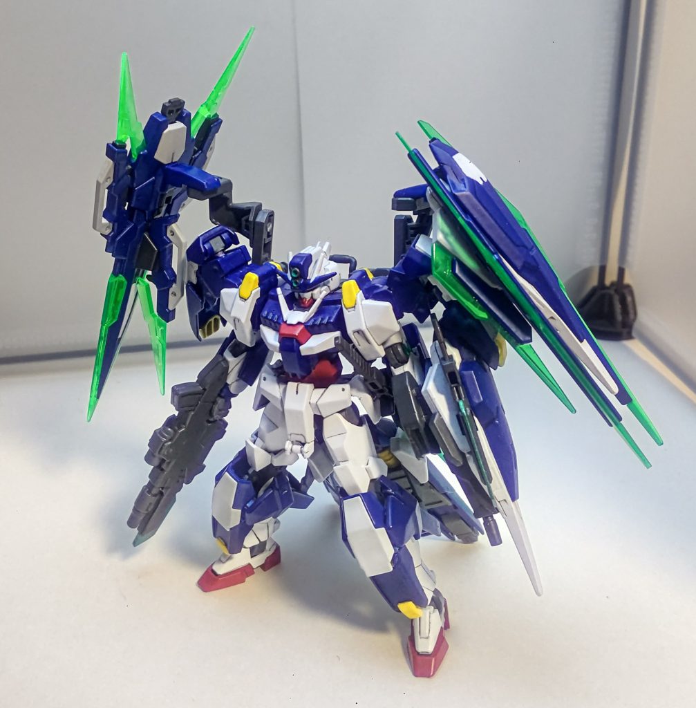 正面から。ダッシュユニットのおかげで自立できています。