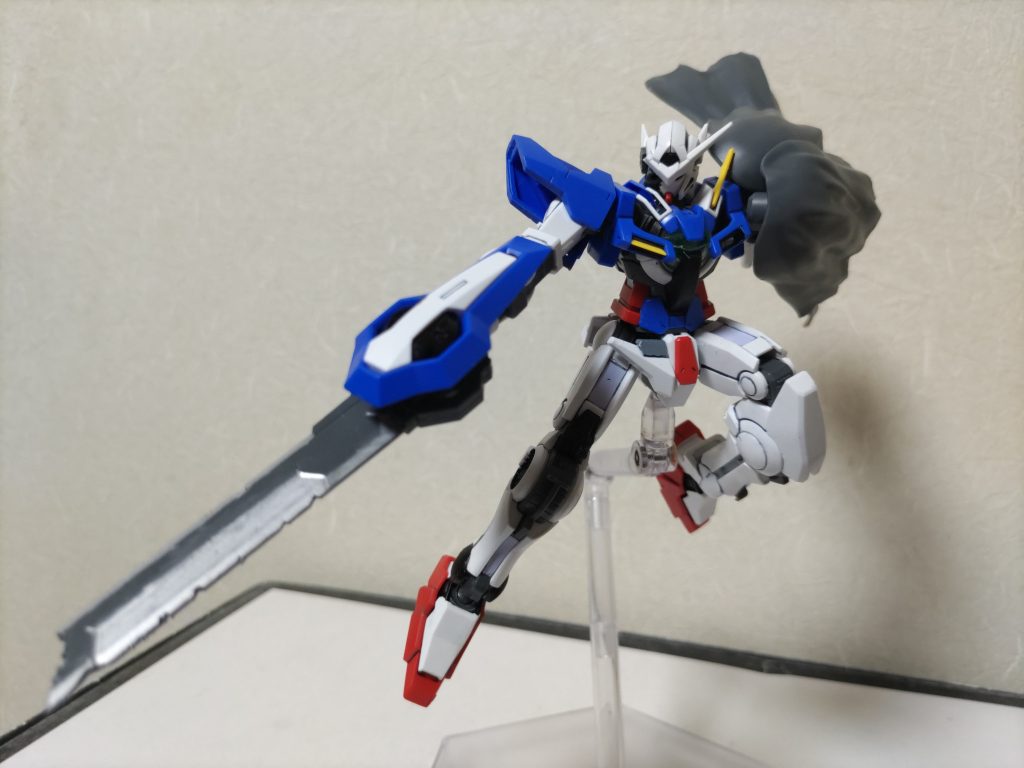 PGエクシアを参考にHGエクシアを改造しました