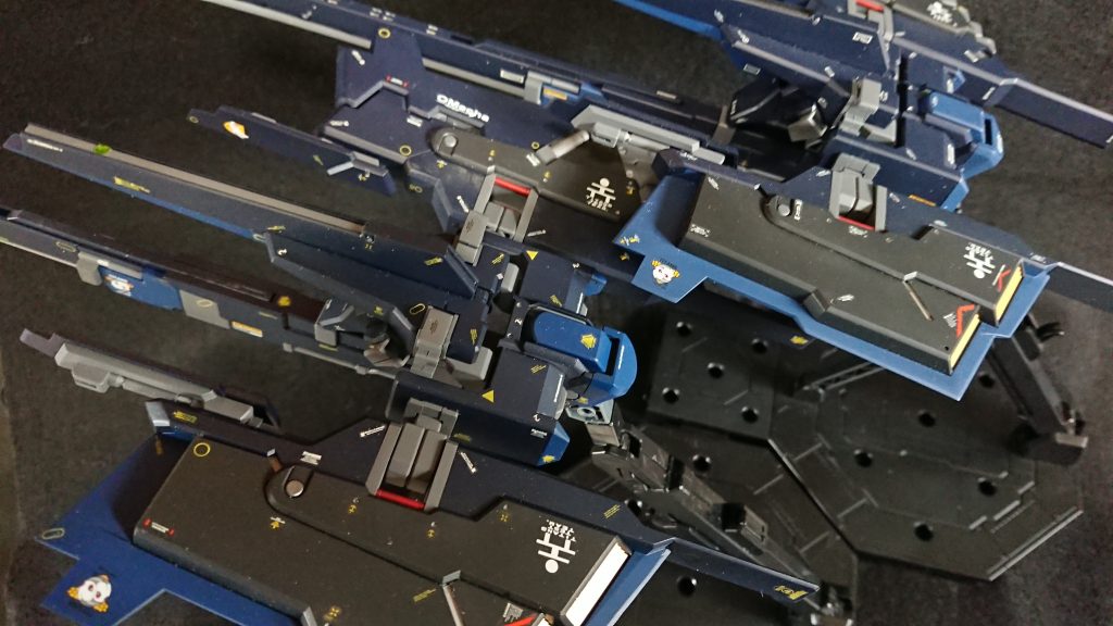 手前のフルドドが新規制作した物です。