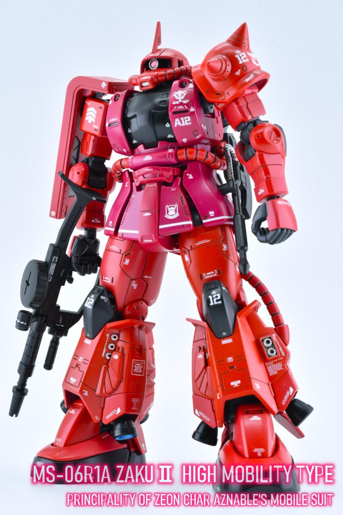 シャア専用高機動型ザクII–2枚目/制作者：meck