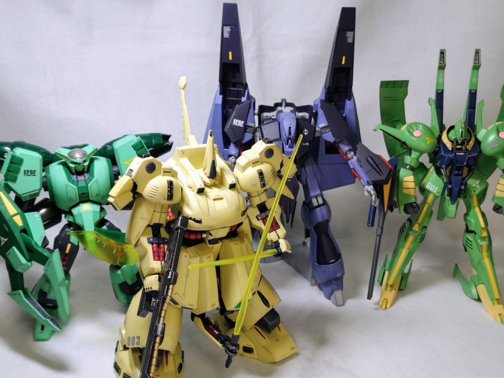 念願のPMXシリーズコンプリート!どれもデカい(gundam-kao5)