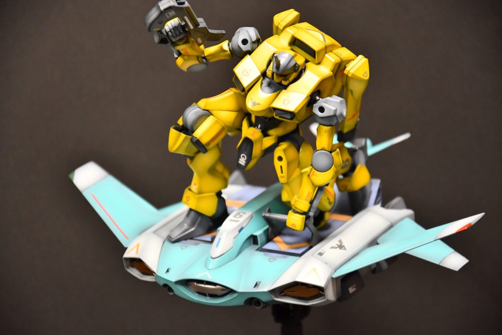 乗り込み態勢。