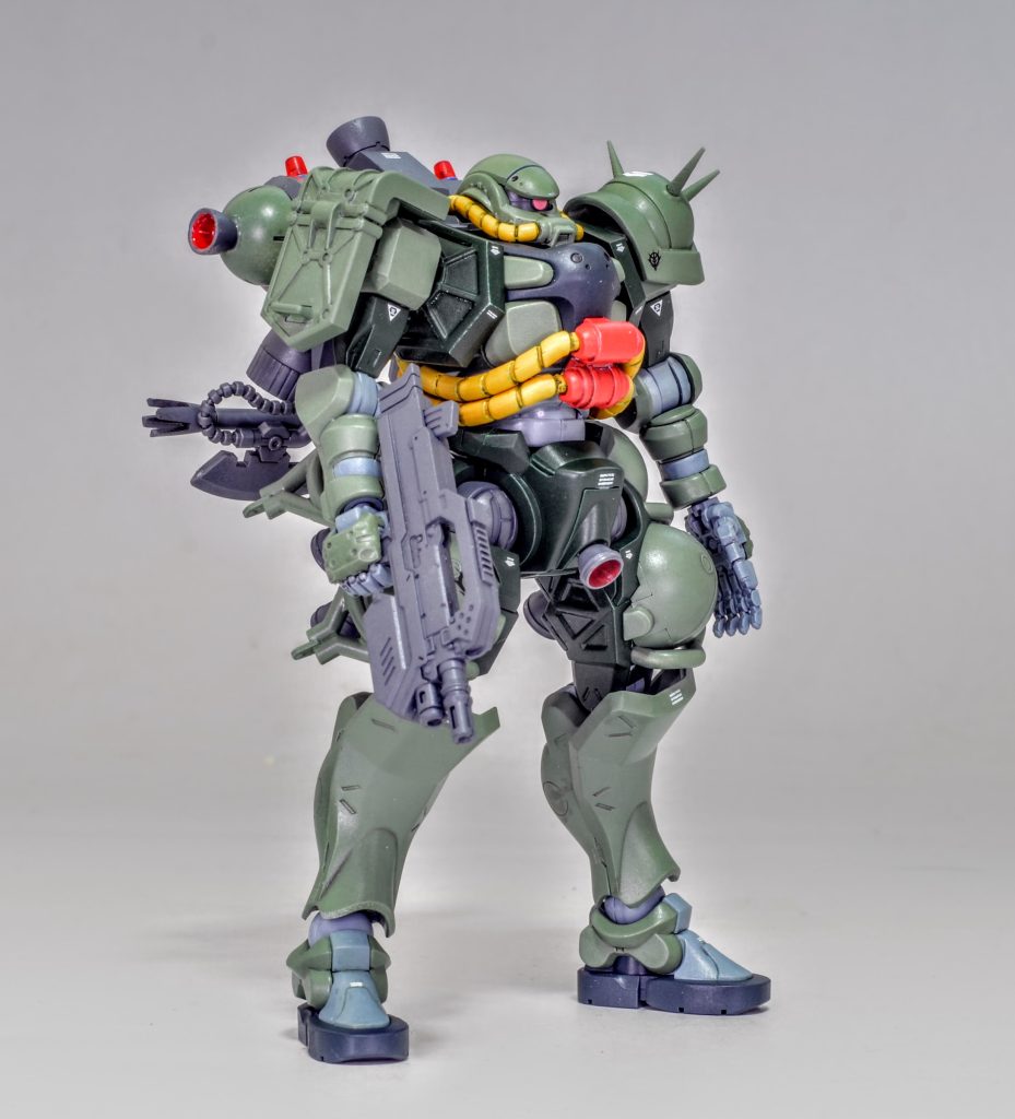 ジークアクスの世界観でザク改があったら、再設計ではなくマイナーチェンジが行われたのでは…というコンセプトで改造しました