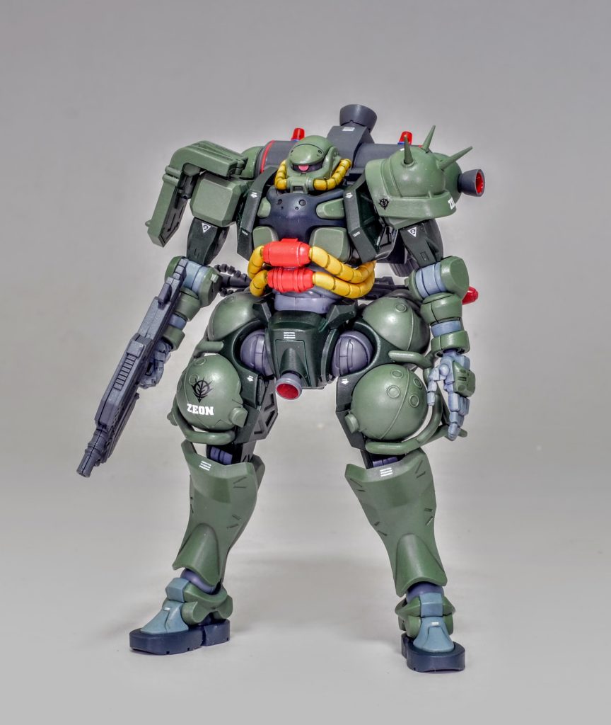 ジークアクスの世界観でFZザクが存在したら…という妄想をもとに製作しました