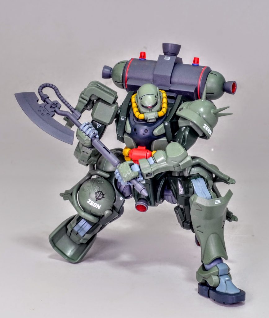 HGUCザクⅡ改風のポーズです