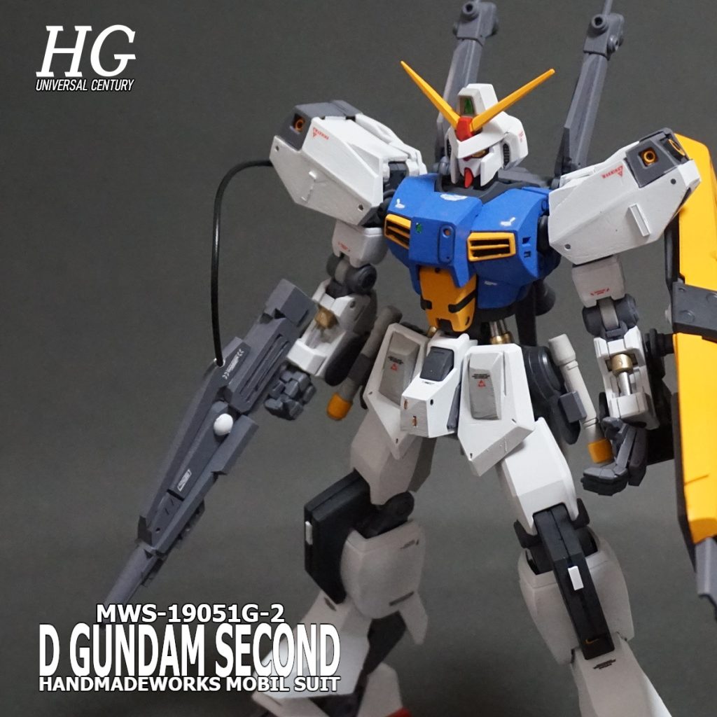 HGUC Dガンダムセカンド–2枚目/制作者：@Under_NM_Design