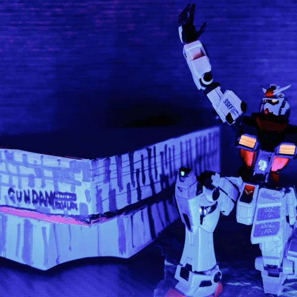 万博のガンダム。