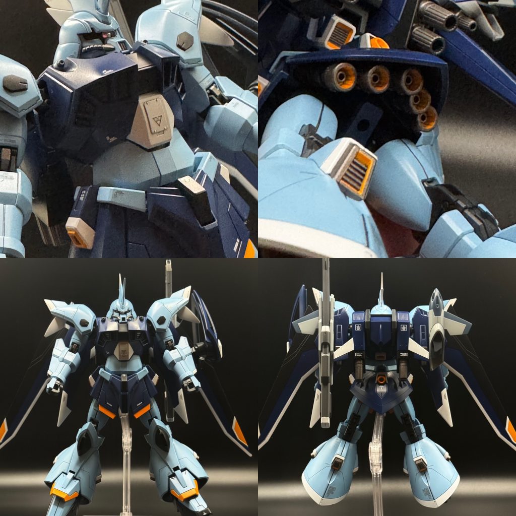 バーニアの色分け頑張ってみました。…大変でした。