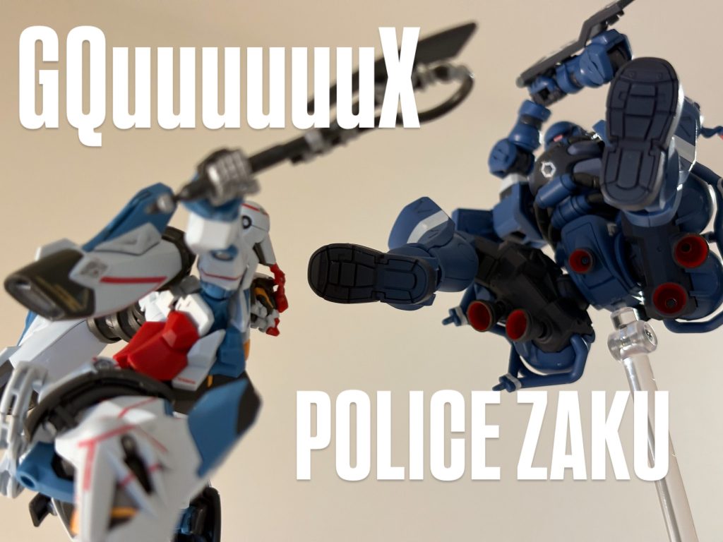 ジークアクス🆚軍警ザク–2枚目/制作者：RB777