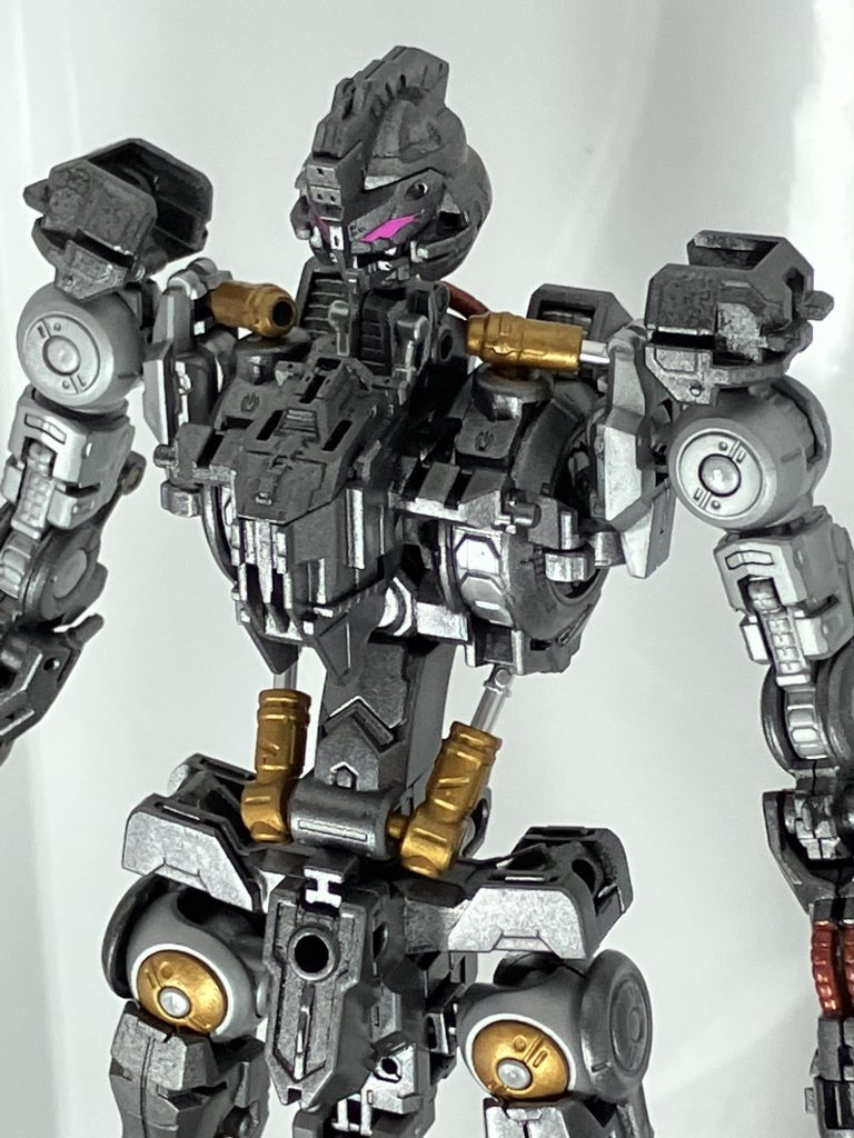 フレーム塗装がんばりました!ライトガンメタルが結構このみの色合いになってうれしい!