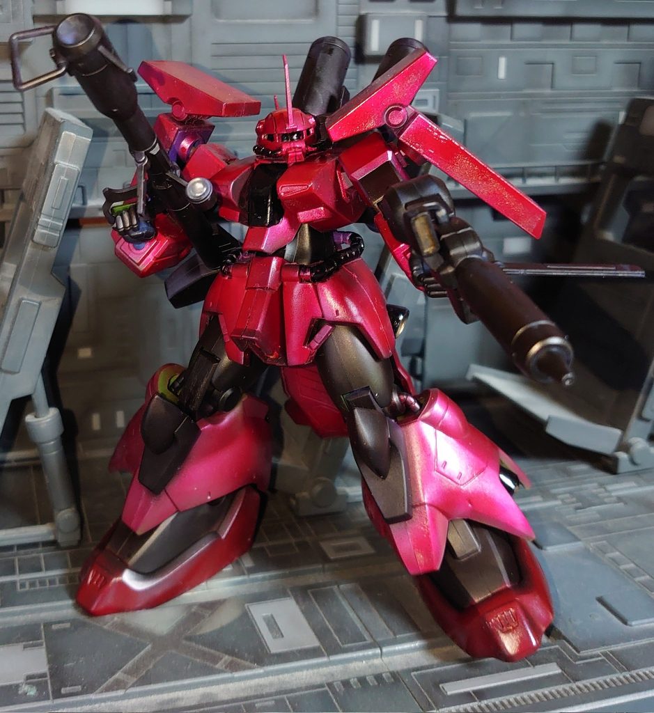 マチアソビが近づいてきてようやくコス造形も完成間近なのでガンプラもほうも再開していきます(`･ω･´)