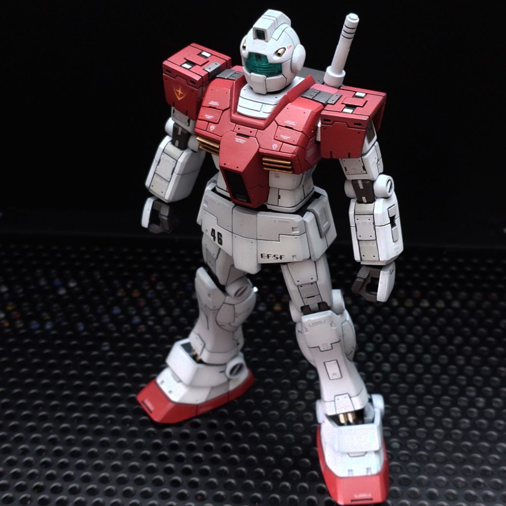 この見下ろす感じのアングルが好みなので製作ごとに毎回撮ってます。  