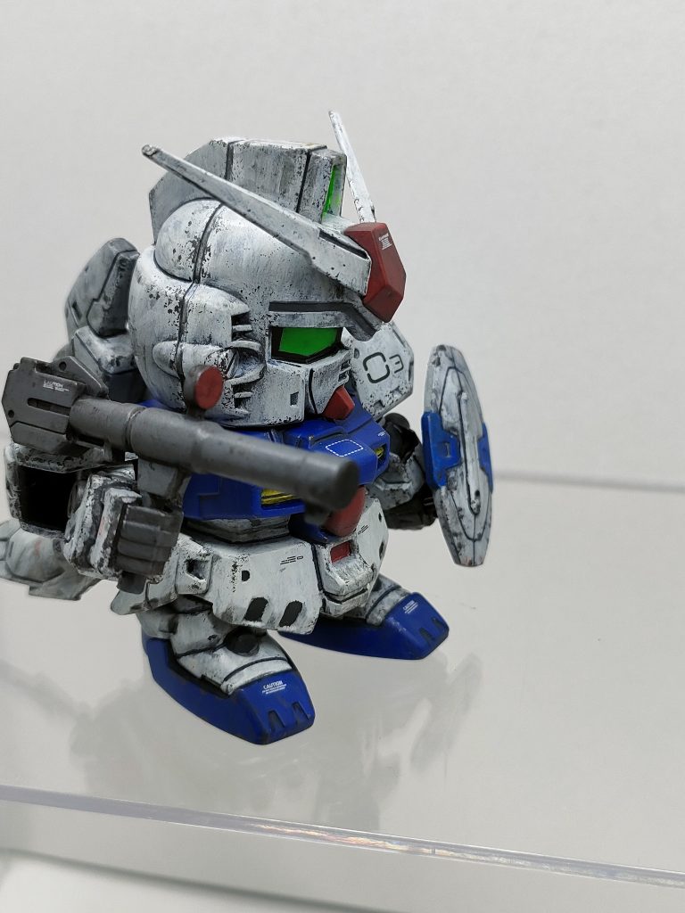 バズーカ!!この角度では目立ちませんが、ウォッシングの拭き取りがあまくて反省です(^_^;)