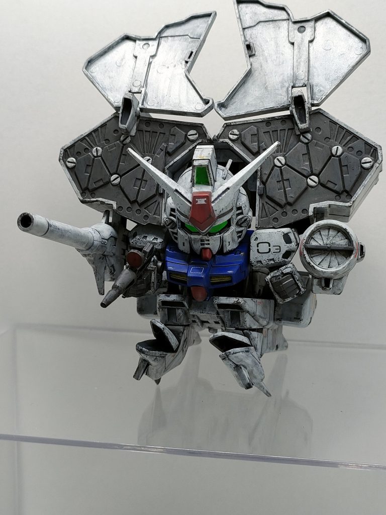 ハッチオープン!!失敗は多々ありましたが、それでも自分のイメージ通りには作成でき満足です(^o^)