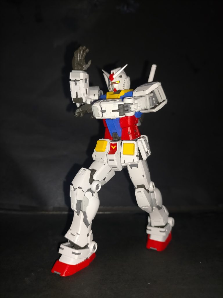 【RX-78ガンダム】おまけ〜RGおっちゃん、ポージング無双–4枚目/制作者:みつひデレラ
