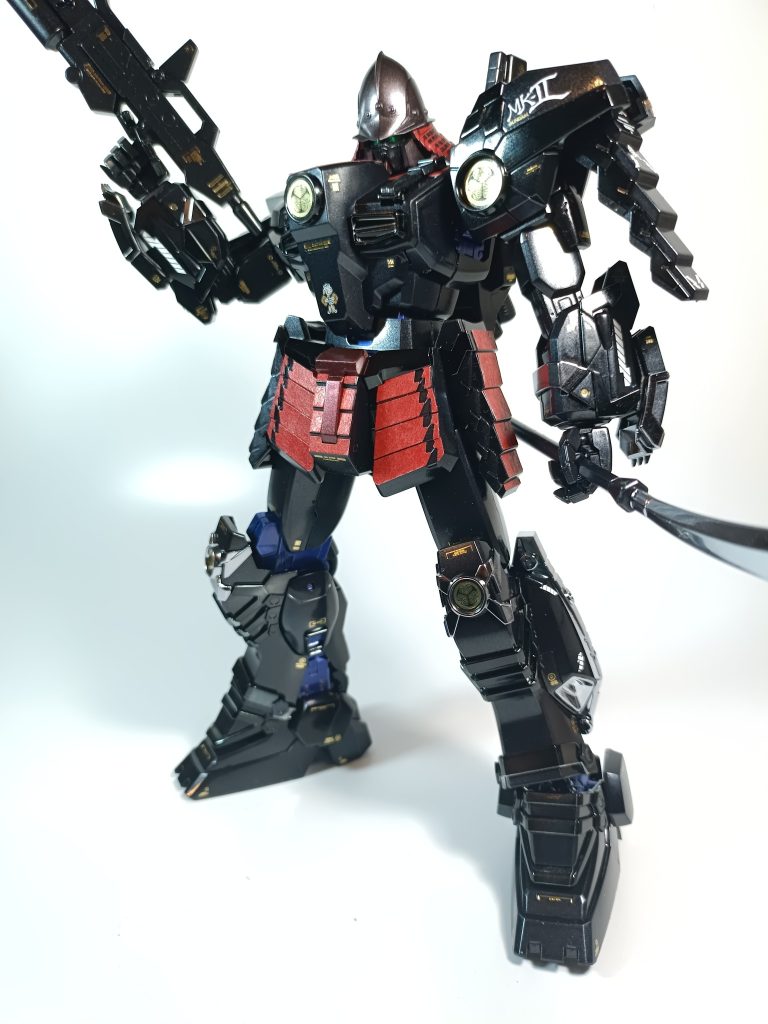 武者ガンダムMk-Ⅱ　徳川家康　南蛮具足Ver.–3枚目/制作者：孤独のプラモ