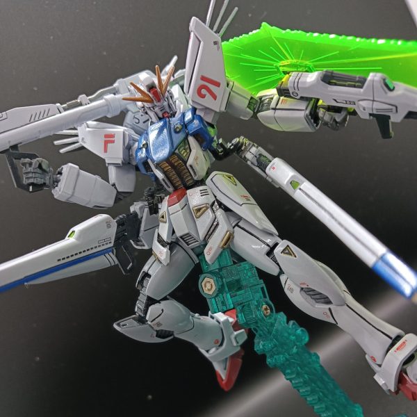 HGガンダムF91塗装失敗作（泣）