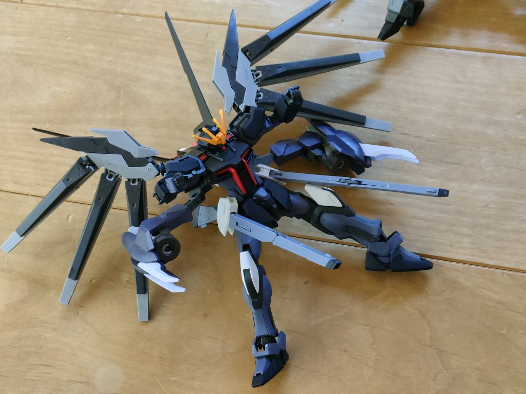 インフラックス余剰ウイングバインダーとりあえず形いいね　どんなMSにも合うと思います。