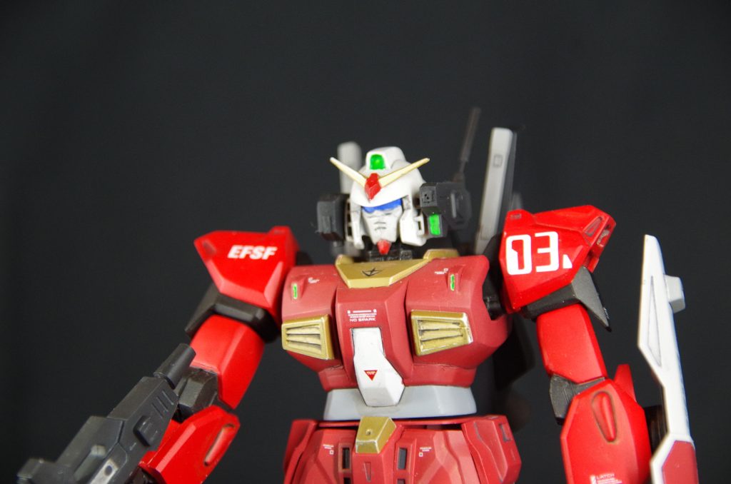 顔パーツが半分スクラッチみたいになったので出来はイマイチ。